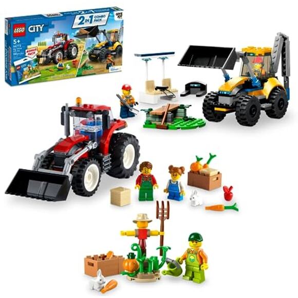 LEGO City 66772 Big Wheel Gift Set, a 2-in-1 combo pack NWT - Picture 3 of 6